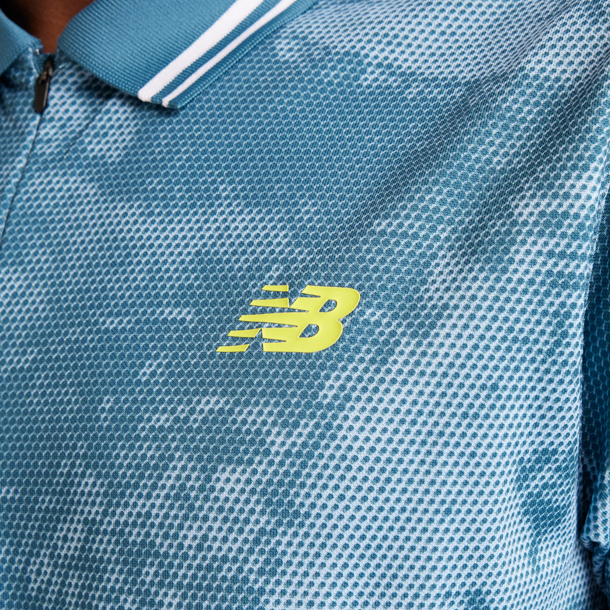 New Balance Men's Athlete Printed Tournament Polo-5