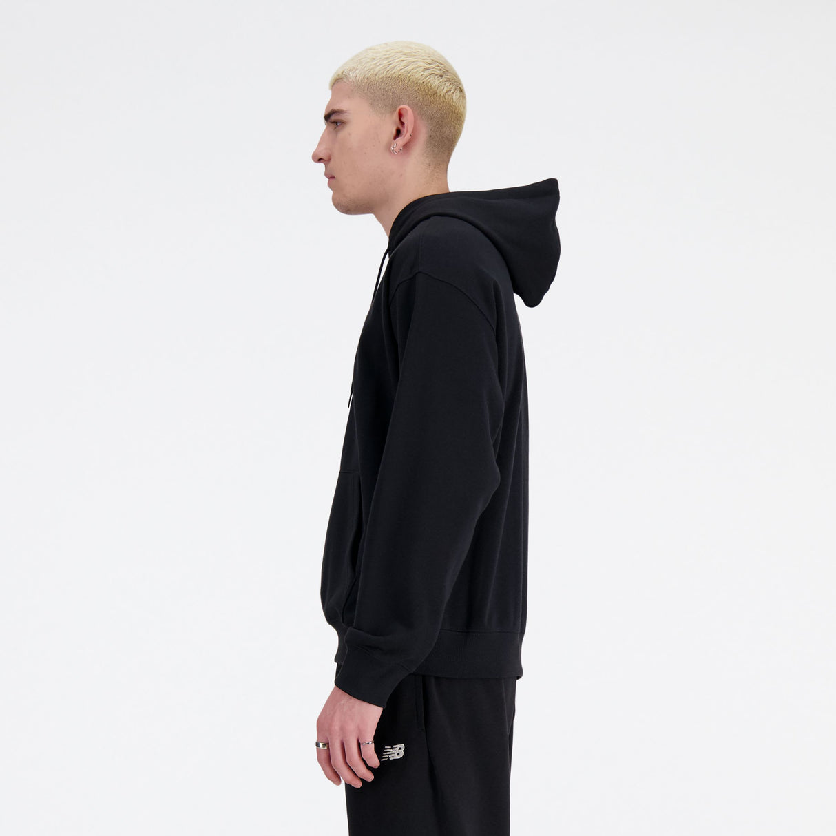 New Balance Men's Sport Essentials Fleece Logo Hoodie-3