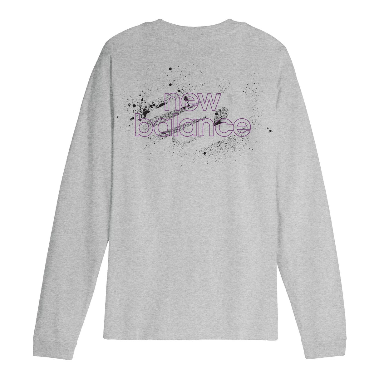 New Balance Men's Spray Paint Long Sleeve Mens Apparel Shirts & Tops