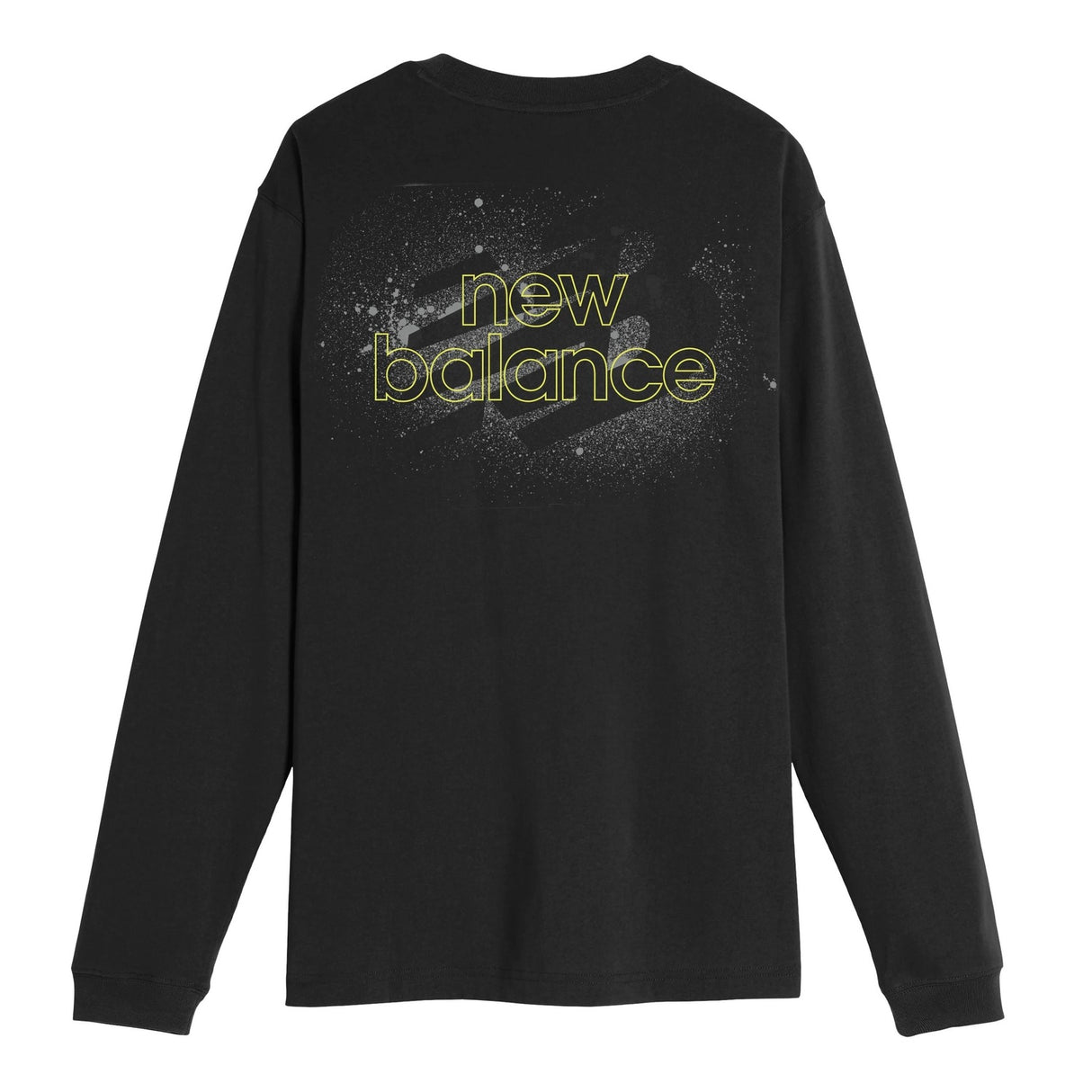 New Balance Men's Spray Paint Long Sleeve Mens Apparel Shirts & Tops