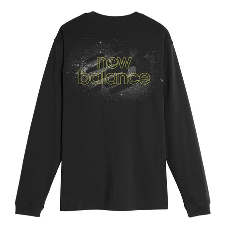 New Balance Men's Spray Paint Long Sleeve Mens Apparel Shirts & Tops