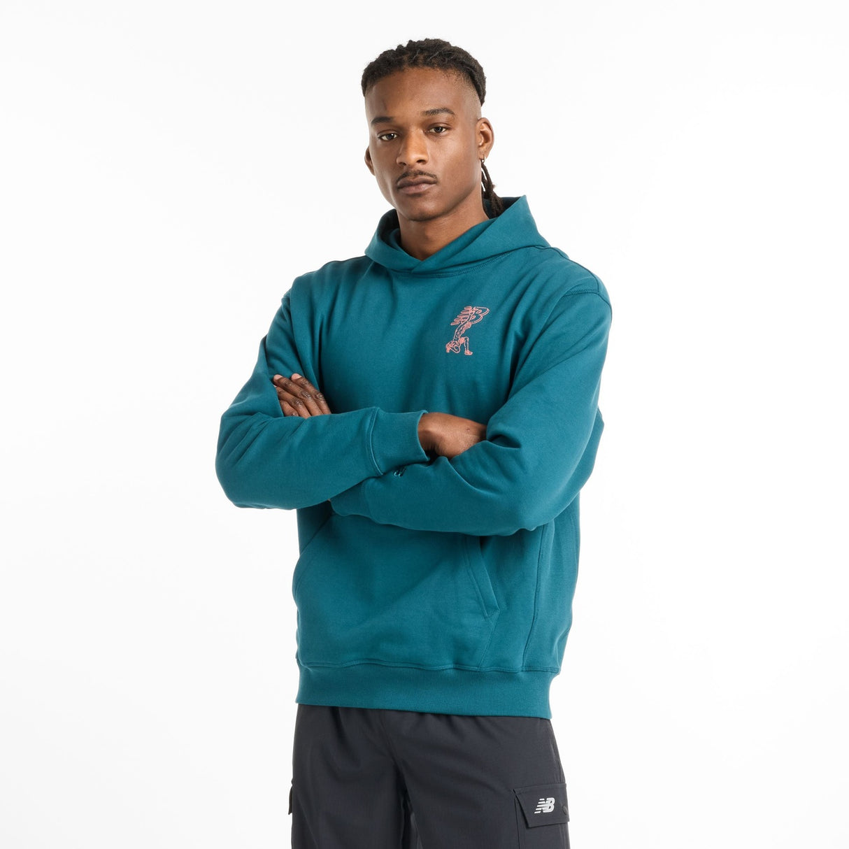 New Balance Men's NB X Debut Sculpture Hoodie Mens Apparel Sweatshirts & Fleece