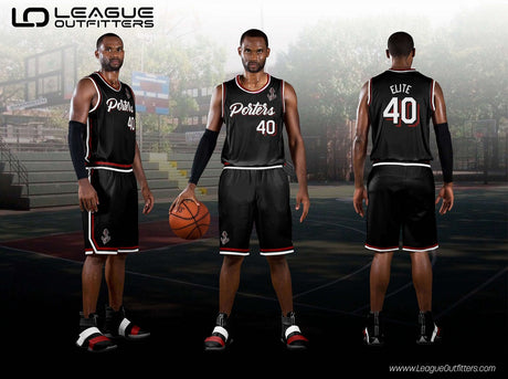 League Outfitters Fully Sublimated Value Basketball Jersey Team Basketball Jerseys