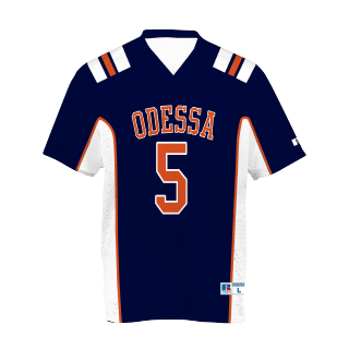 Russell Men's Freestyle Sublimated Flag Football Football Jersey Team Football Jerseys