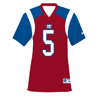 Russell Ladies Freestyle Sublimated Flag Football Jersey Team Football Jerseys