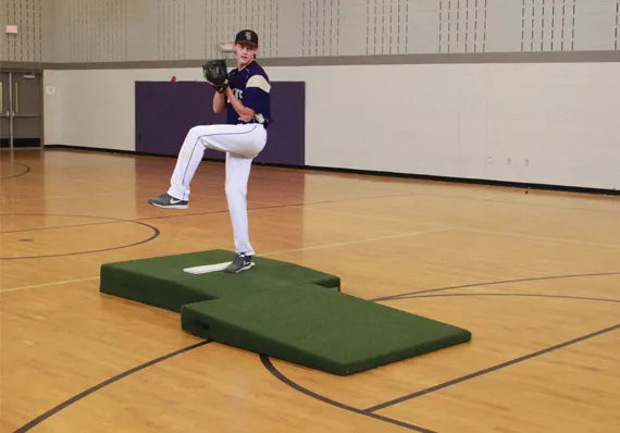 Trigon Sports Pro 2-Piece Indoor Mound Clay Baseball Field Equipment All