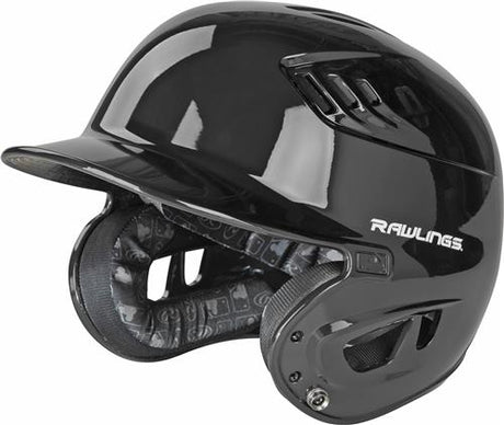 Rawlings Junior Velo R16 1-Tone Baseball Helmet - Gloss Baseball Batting Helmets All