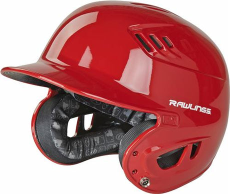 Rawlings Junior Velo R16 1-Tone Baseball Helmet - Gloss Baseball Batting Helmets All