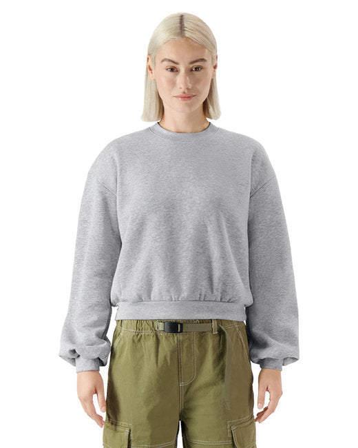 American Apparel Ladies' ReFlex Fleece Crewneck Sweatshirt Womens Apparel Sweatshirts & Fleece