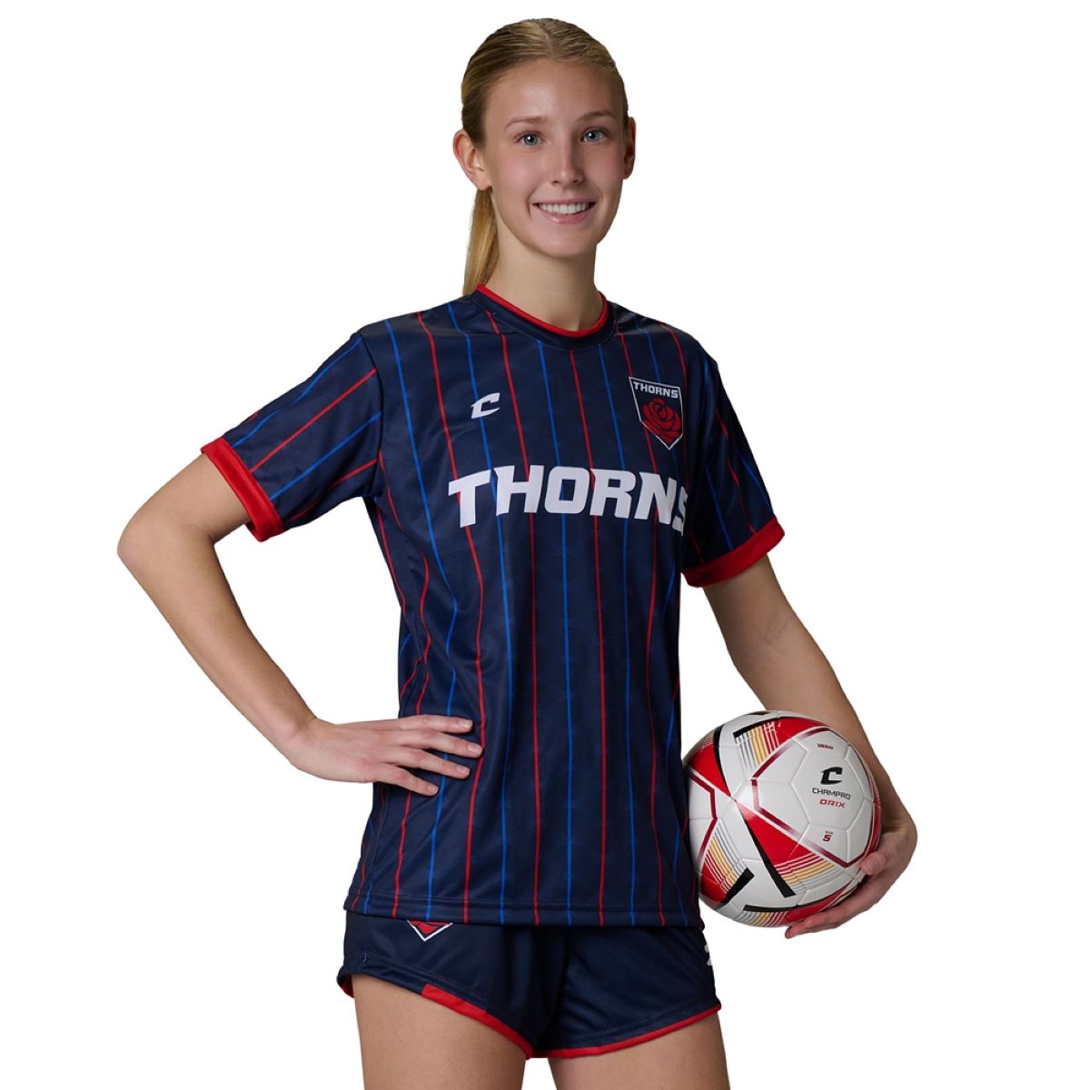 Custom Crew Neck Short Sleeve T-Shirt Soccer Jersey Team Soccer Jerseys