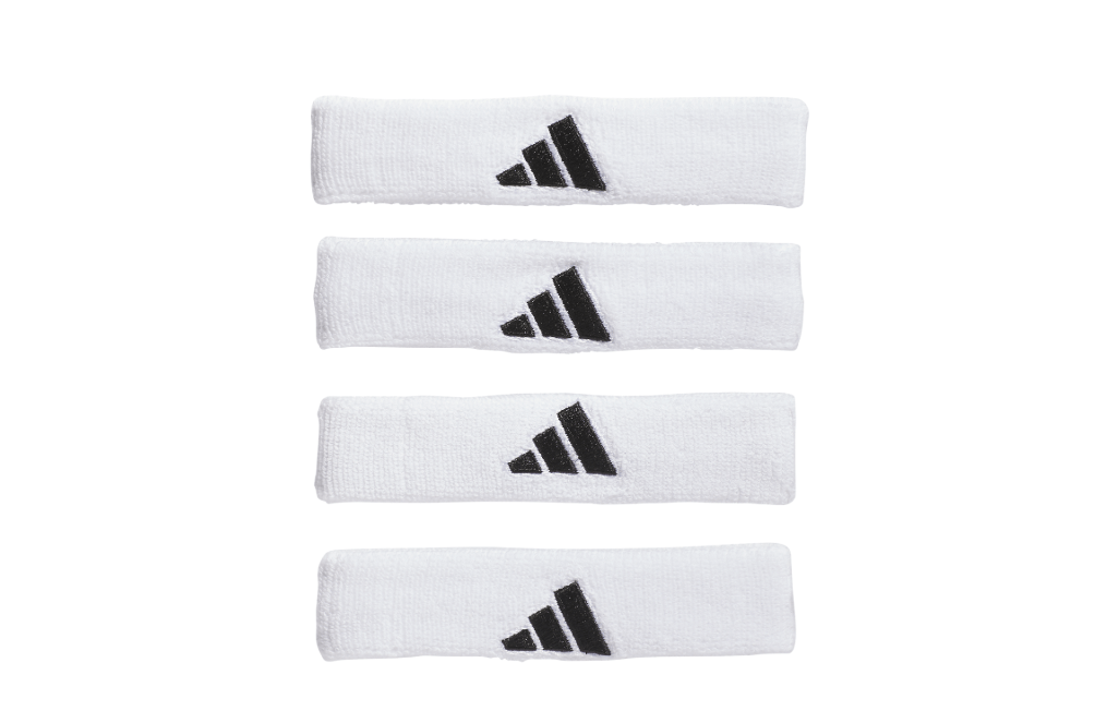 adidas Interval 2.0 3/4-inch Bicep Bands 4 Pack Football Accessories & Bags All
