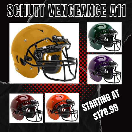 Schutt Vengeance A11 Youth Football Helmet Team Football Equipment