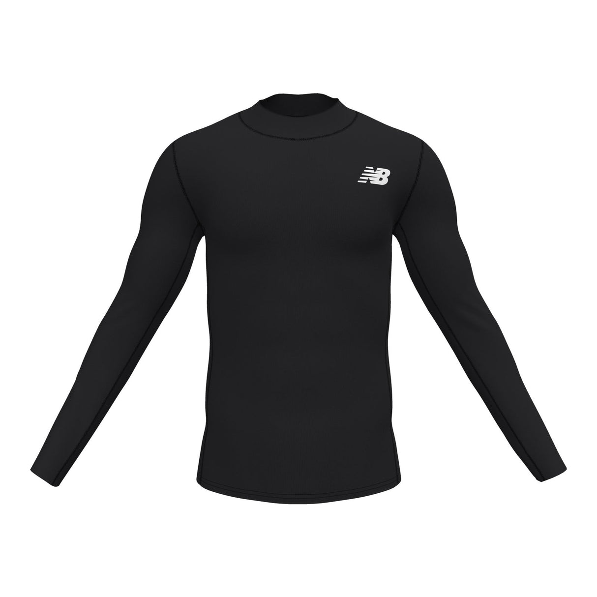 New Balance Men's Cold Comp Mock Neck Top Mens Apparel Shirts & Tops