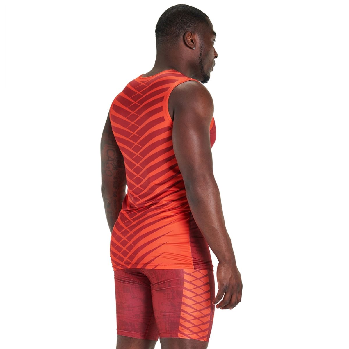 Custom Track Fitted Singlet Team Track Uniform