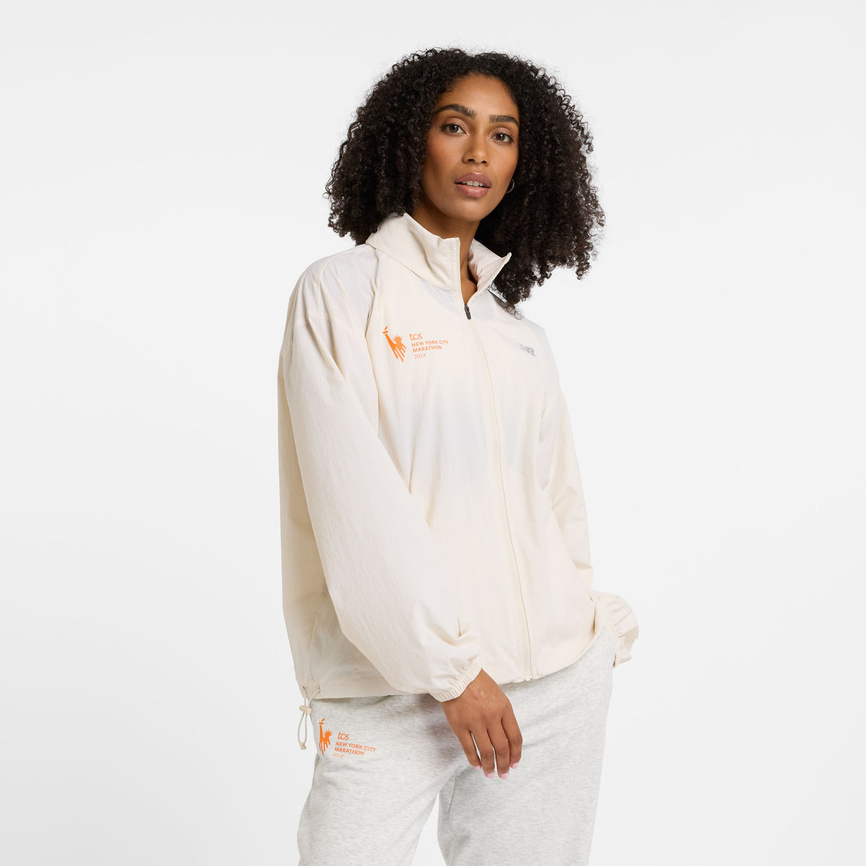 New Balance Women's NYC Marathon Athletics Packable Jacket Womens Apparel Jackets & Vests