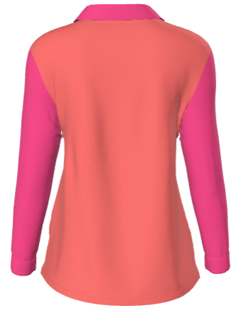 Champro Juice Women's Long Sleeve Polo Team All Sport Shirts & Tops