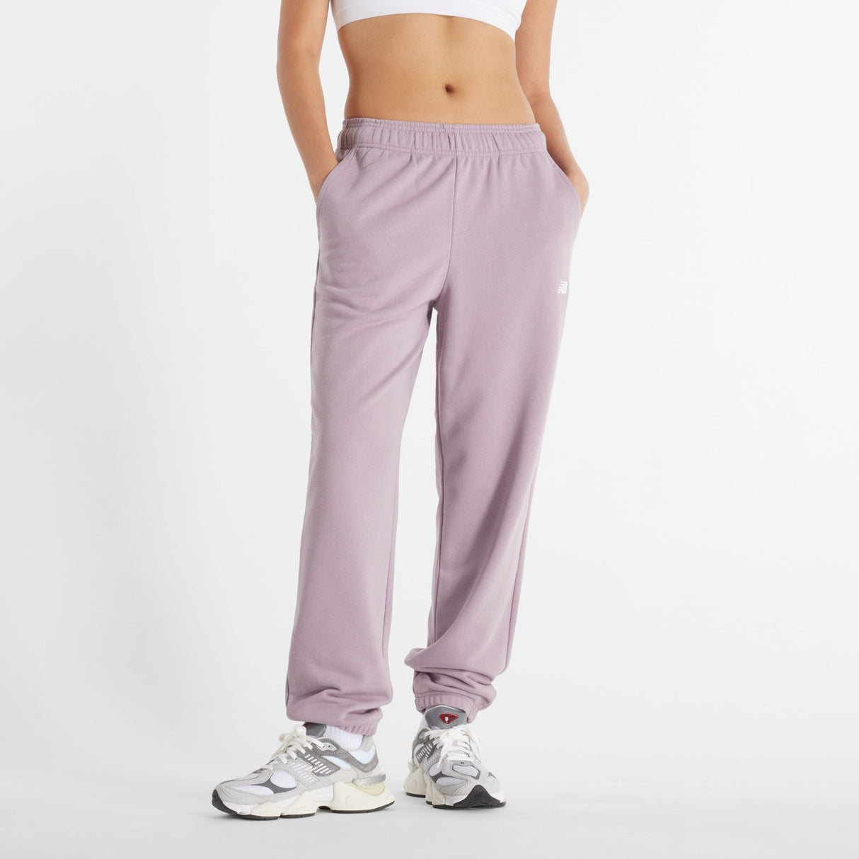 New Balance Women's Sport Essentials French Terry Jogger Womens Apparel Pants & Sweatpants