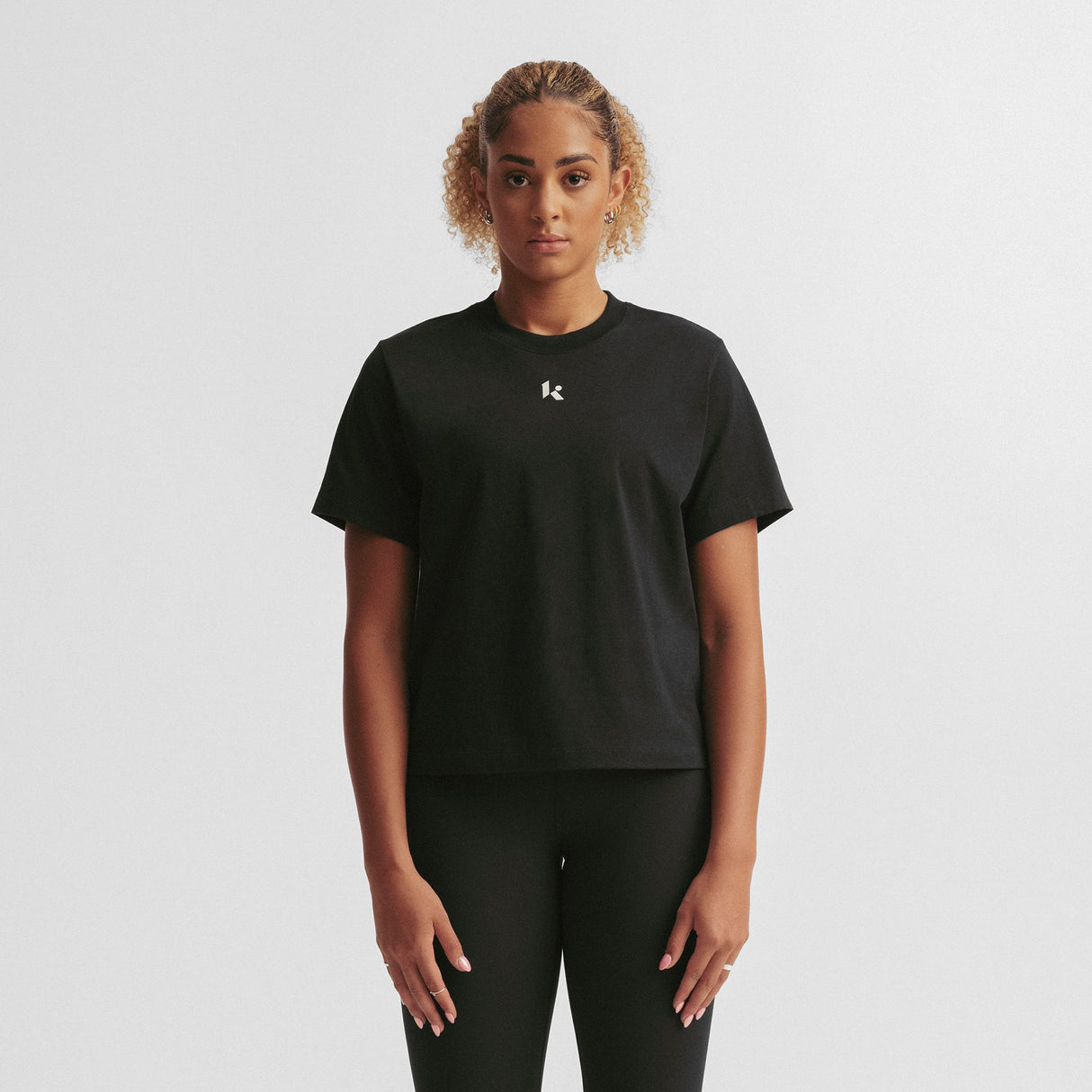 New Balance Women's Klutch Boxy Cropped T-Shirt Womens Apparel Shirts & Tops