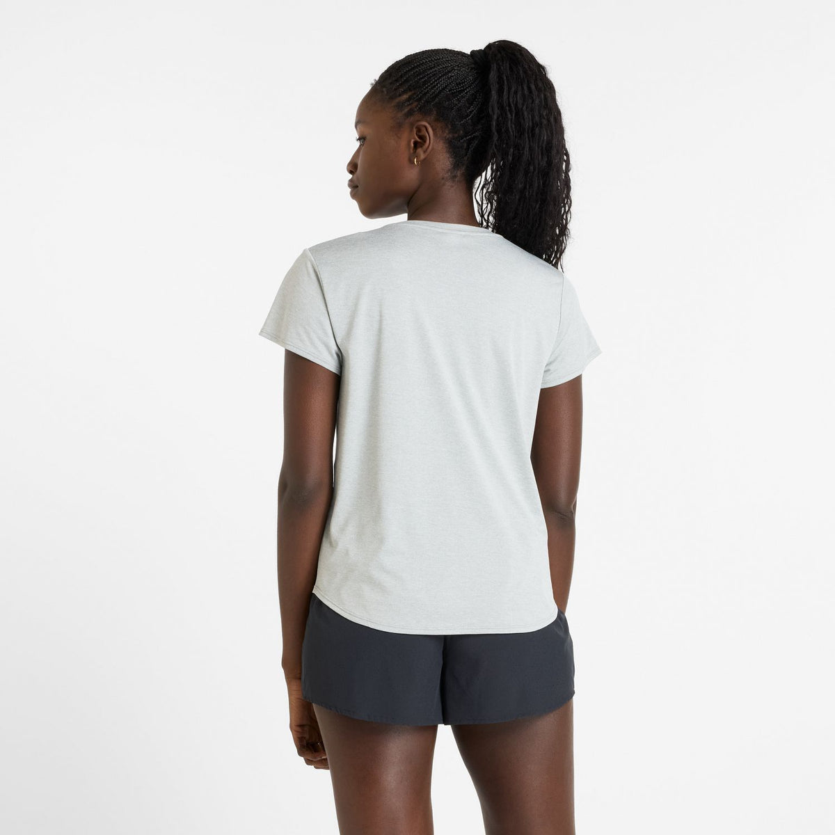New Balance Women's Sport Core Heather T-Shirt Womens Apparel Shirts & Tops
