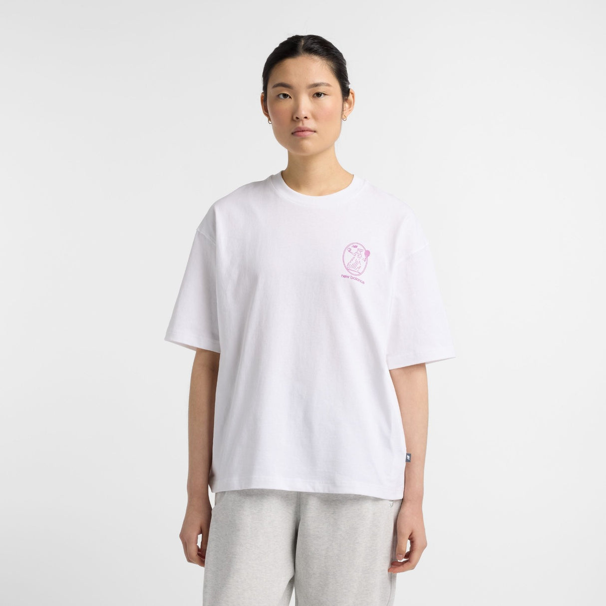New Balance Women's NB X Debut Vase T-Shirt Womens Apparel Shirts & Tops