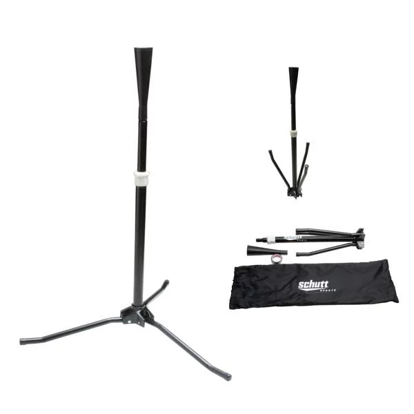 Schutt Ultimate Portable Travel Baseball Softball Batting Tee with Bag Baseball Field Equipment All