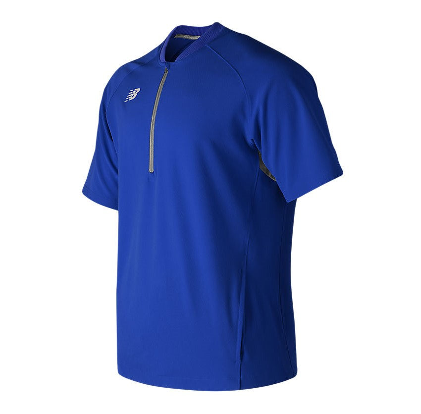 New Balance Youth Short Sleeve Batting Jacket Baseball Cage Jackets All