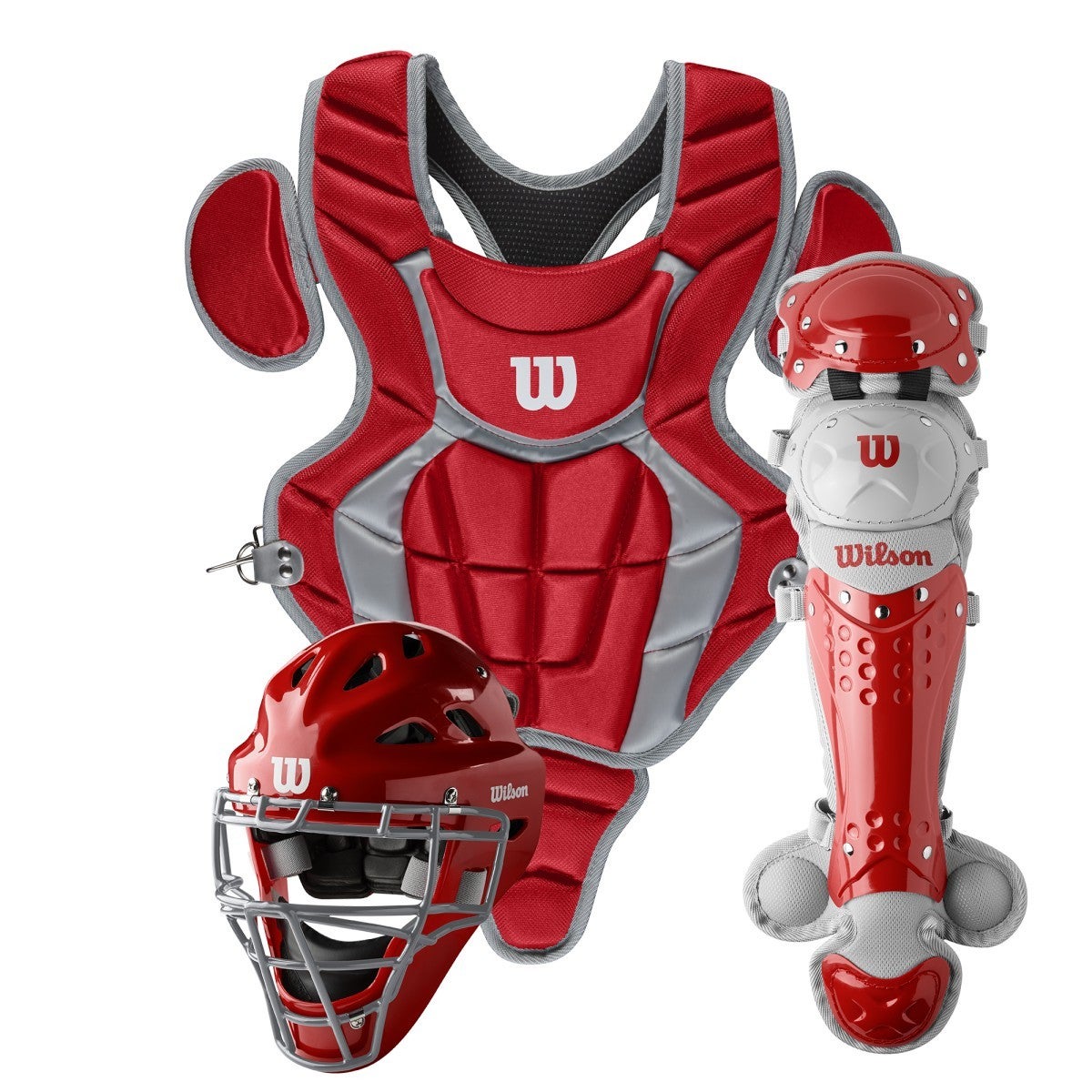 Wilson C200 Youth Catcher's Gear Kit Set Baseball Catcher's Protective Equipment All