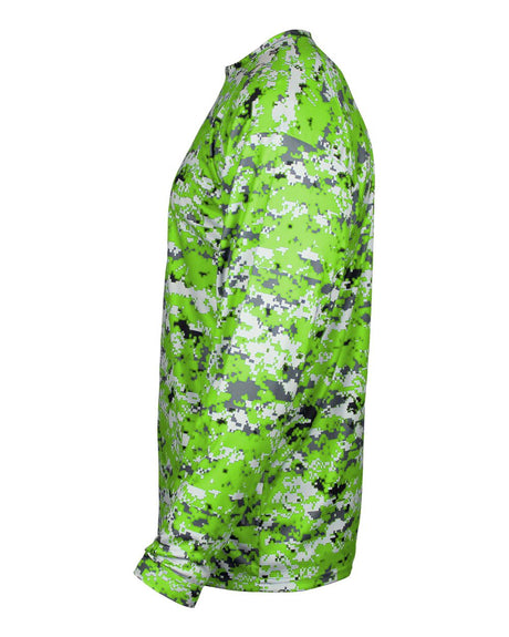 Badger 4184 Men's Digital Long-Sleeve Tee Mens Apparel Shirts & Tops