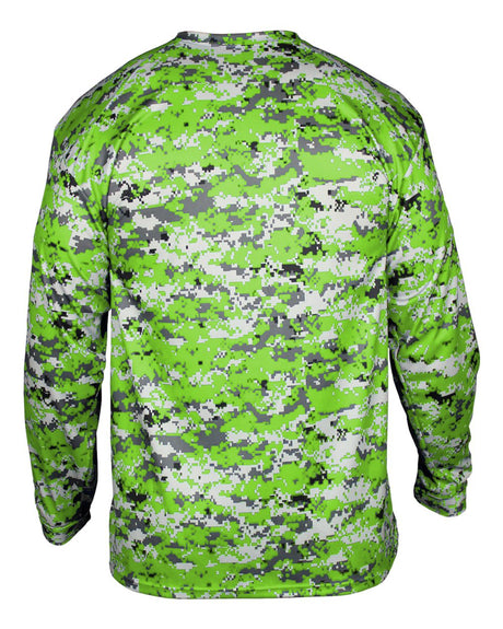Badger 4184 Men's Digital Long-Sleeve Tee Mens Apparel Shirts & Tops