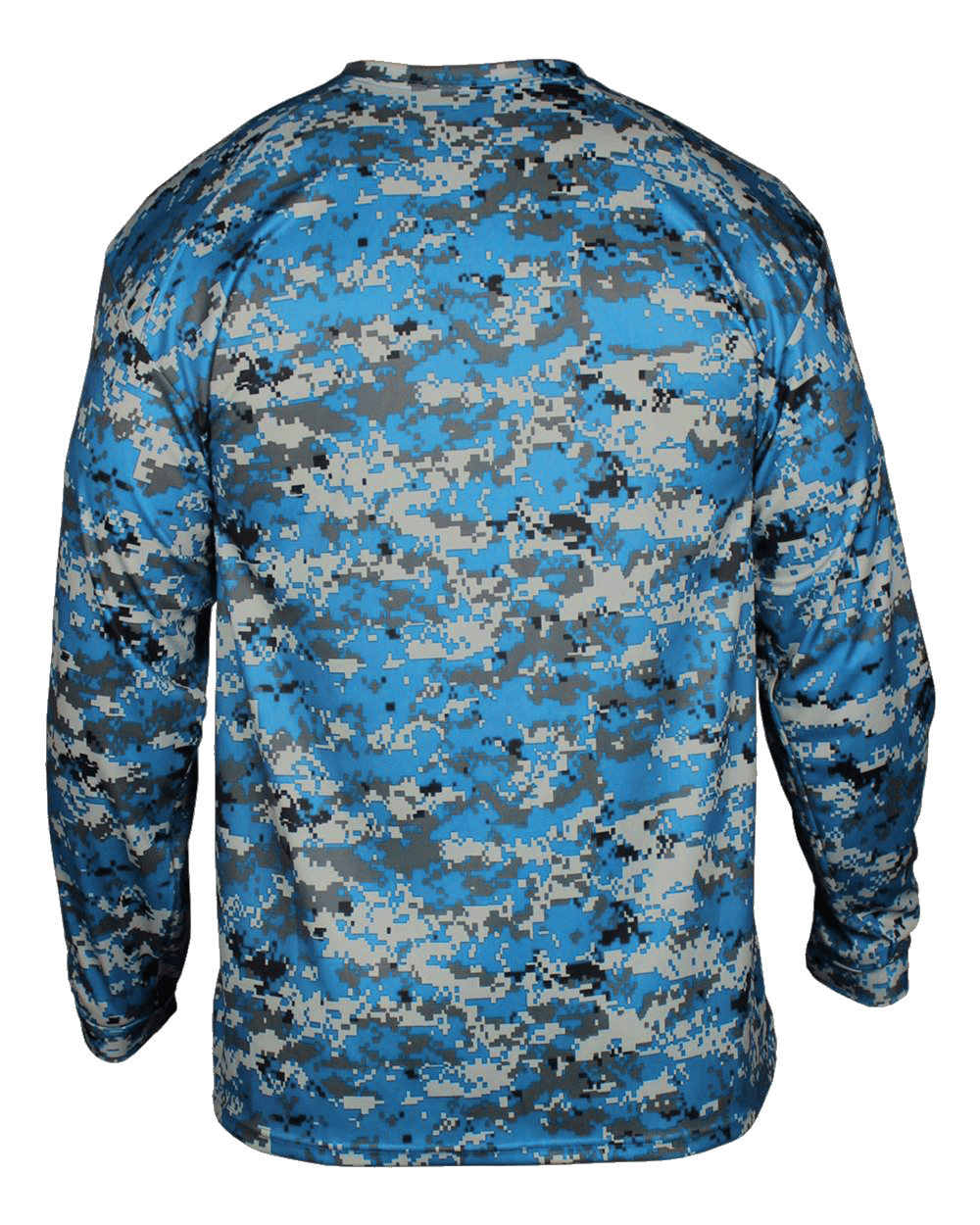 Badger 4184 Men's Digital Long-Sleeve Tee Mens Apparel Shirts & Tops