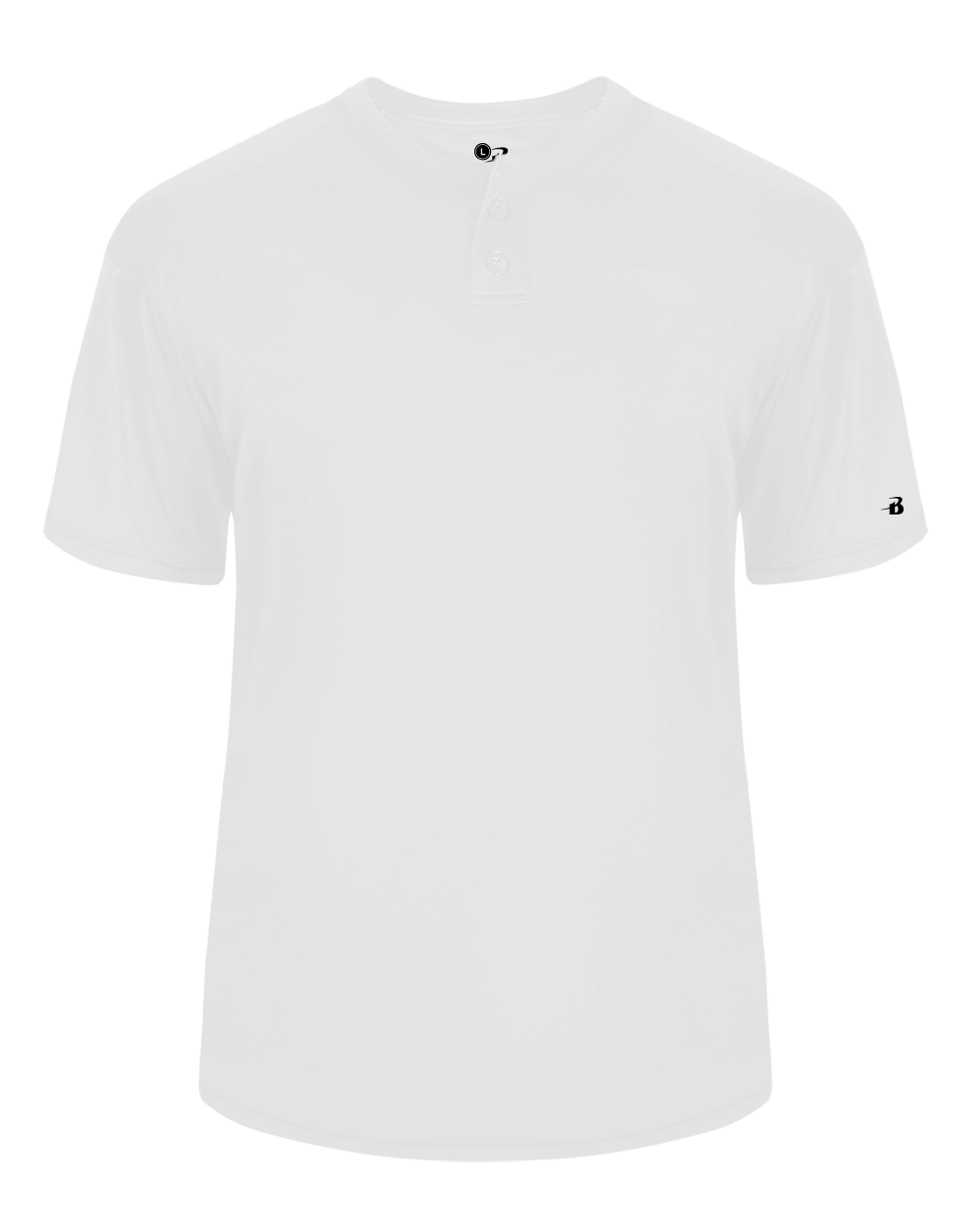 Badger Men's B-Core Placket Baseball Jersey Baseball Jerseys Adult