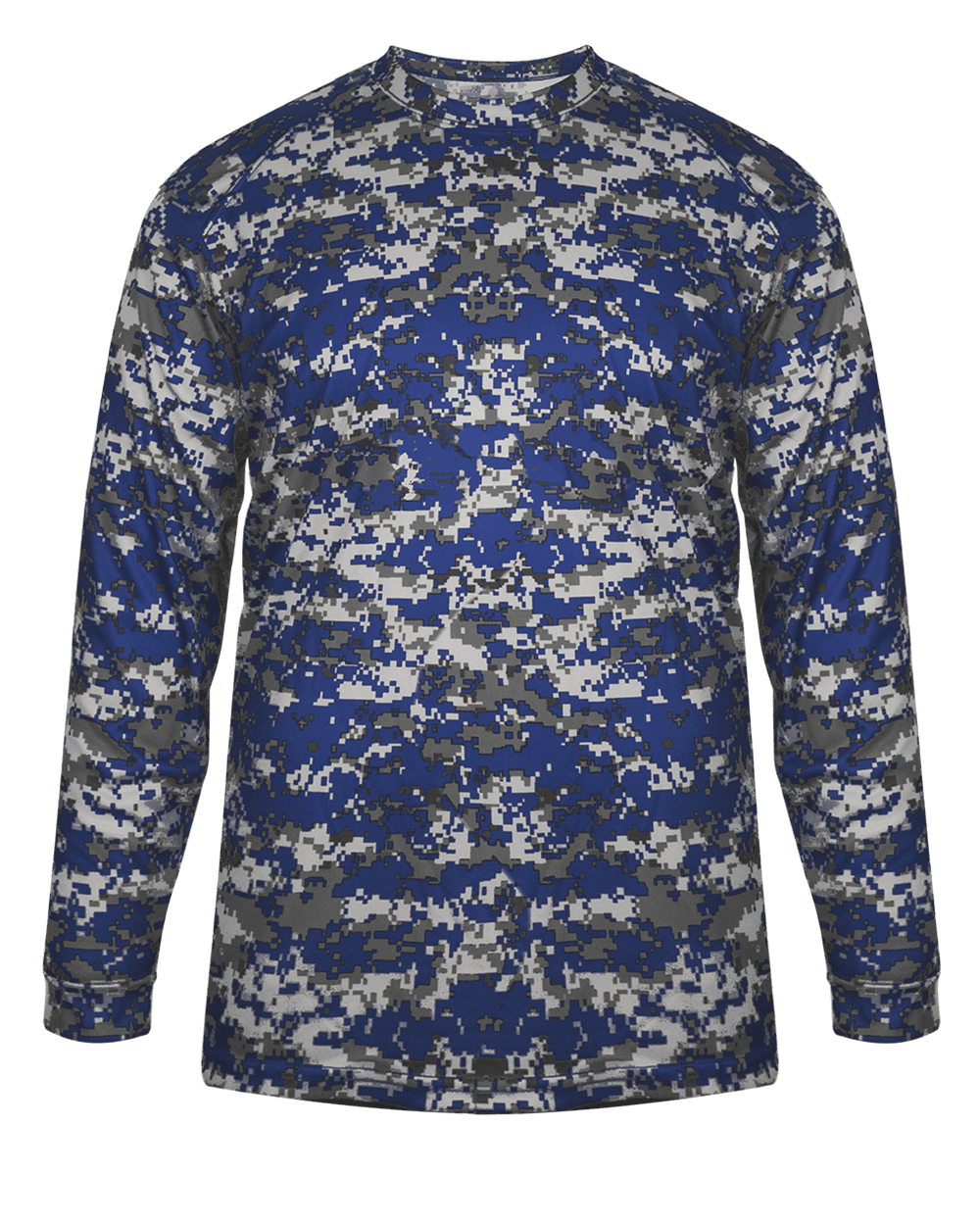 Badger 4184 Men's Digital Long-Sleeve Tee Mens Apparel Shirts & Tops