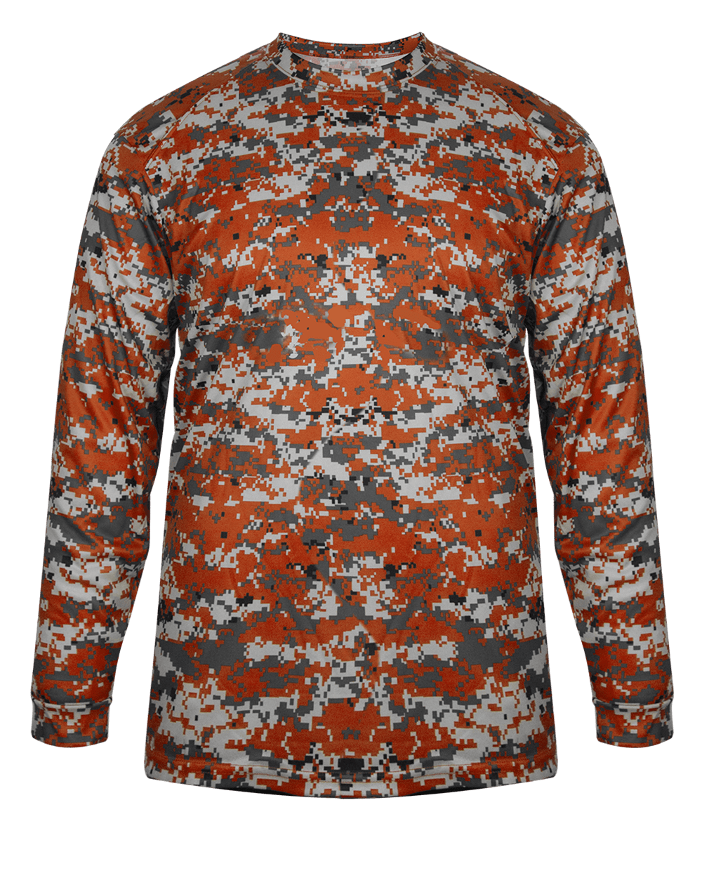 Badger 4184 Men's Digital Long-Sleeve Tee Mens Apparel Shirts & Tops