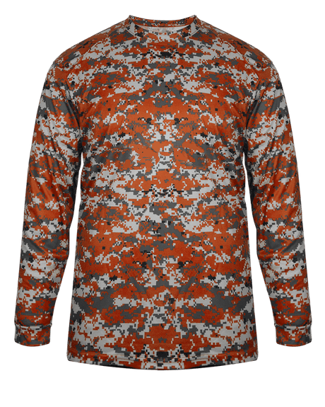 Badger 4184 Men's Digital Long-Sleeve Tee Mens Apparel Shirts & Tops