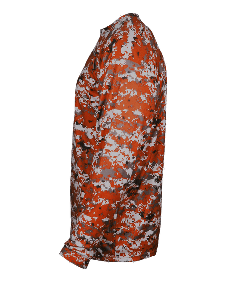 Badger 4184 Men's Digital Long-Sleeve Tee Mens Apparel Shirts & Tops