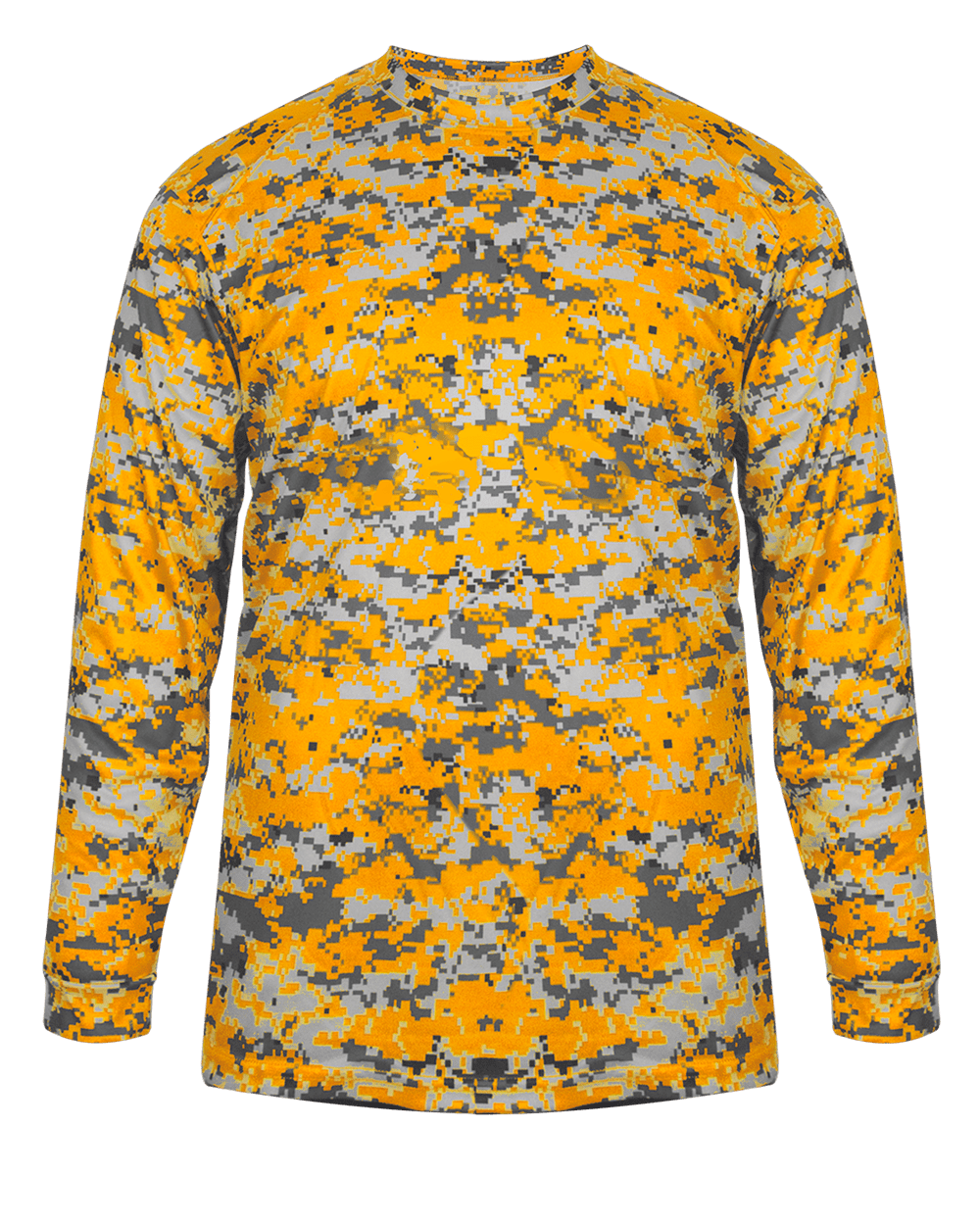Badger 4184 Men's Digital Long-Sleeve Tee Mens Apparel Shirts & Tops