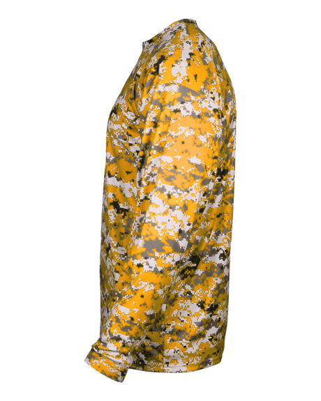 Badger 4184 Men's Digital Long-Sleeve Tee Mens Apparel Shirts & Tops