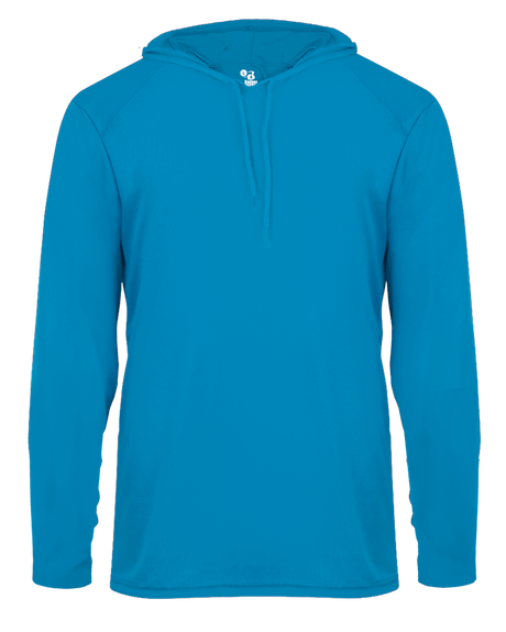 Badger 4150 Men's B-Core Long-Sleeve Hooded Tee Mens Apparel Shirts & Tops