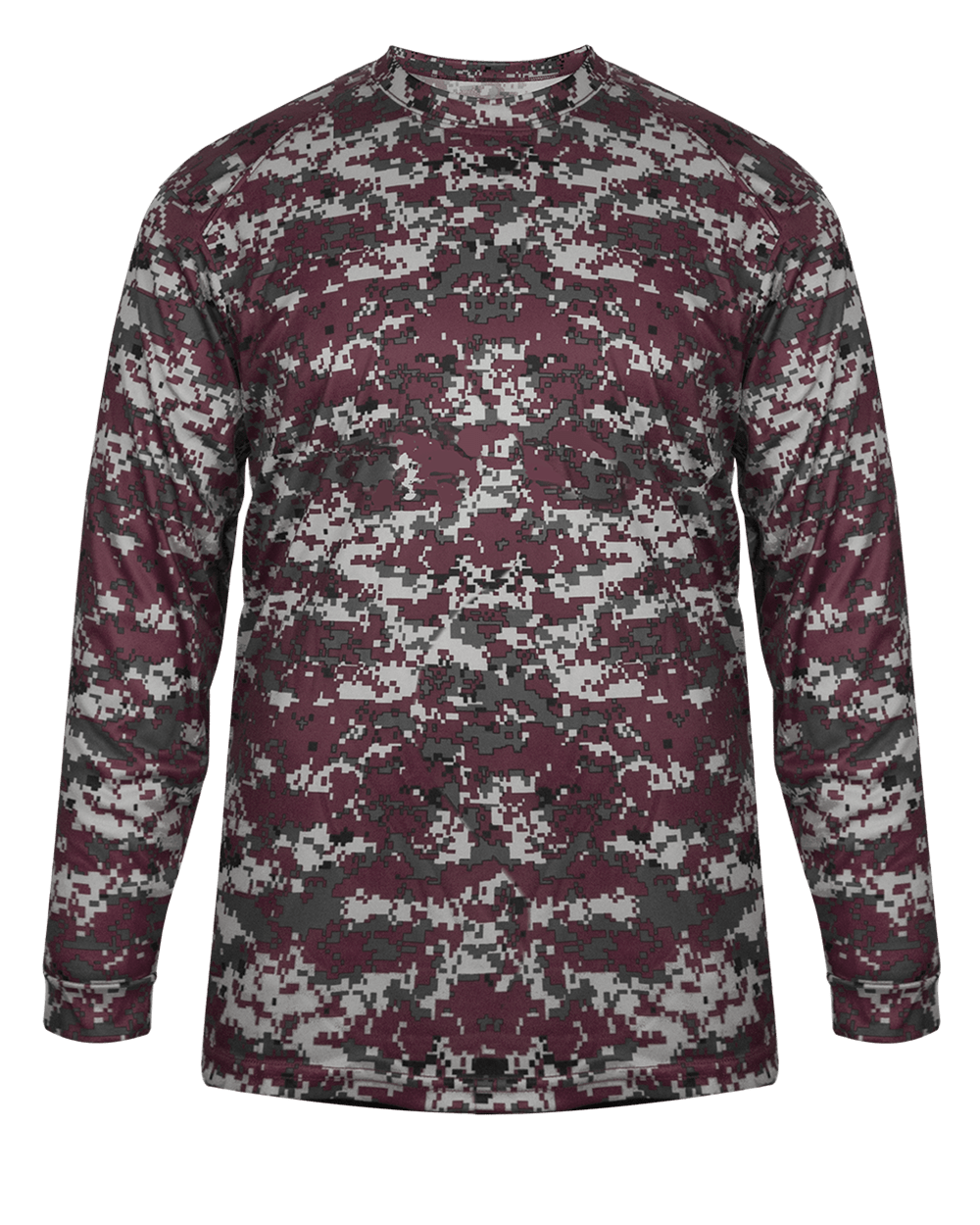 Badger 4184 Men's Digital Long-Sleeve Tee Mens Apparel Shirts & Tops