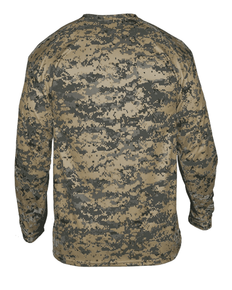 Badger 4184 Men's Digital Long-Sleeve Tee Mens Apparel Shirts & Tops
