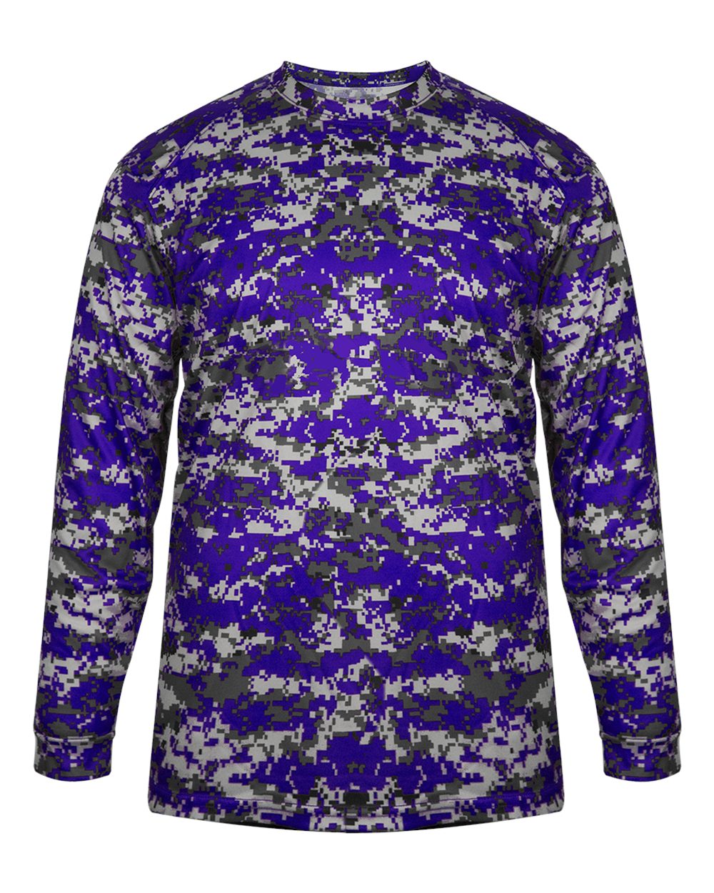 Badger 4184 Men's Digital Long-Sleeve Tee Mens Apparel Shirts & Tops