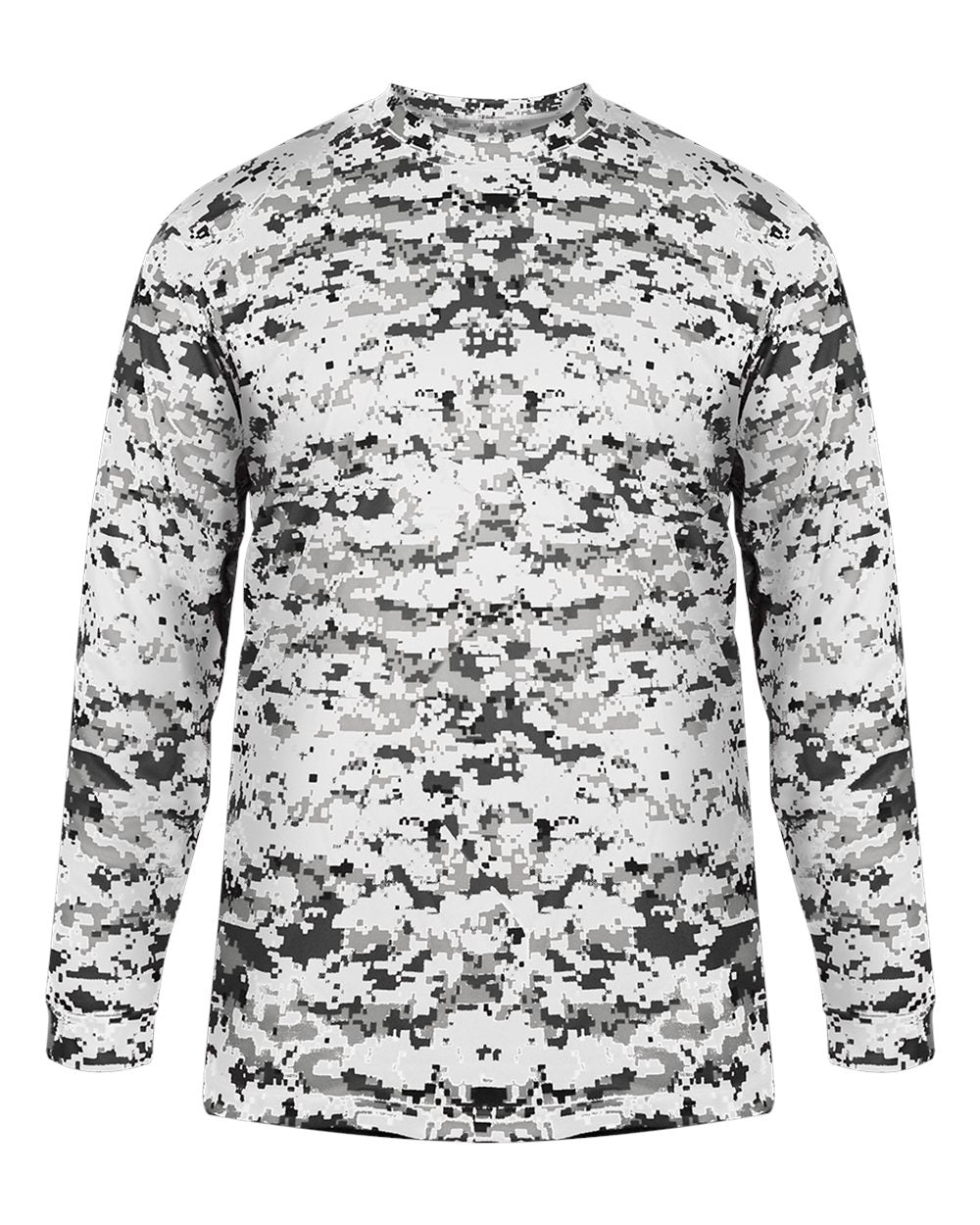 Badger 4184 Men's Digital Long-Sleeve Tee Mens Apparel Shirts & Tops