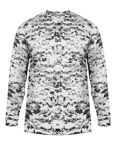 Badger 4184 Men's Digital Long-Sleeve Tee Mens Apparel Shirts & Tops