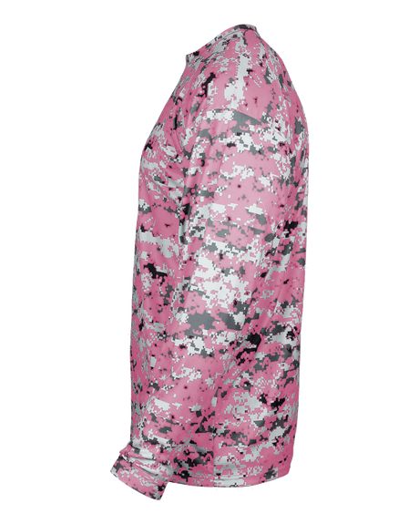 Badger 4184 Men's Digital Long-Sleeve Tee Mens Apparel Shirts & Tops