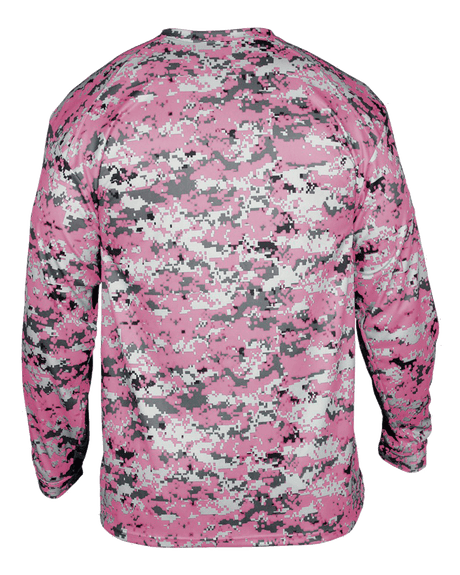 Badger 4184 Men's Digital Long-Sleeve Tee Mens Apparel Shirts & Tops