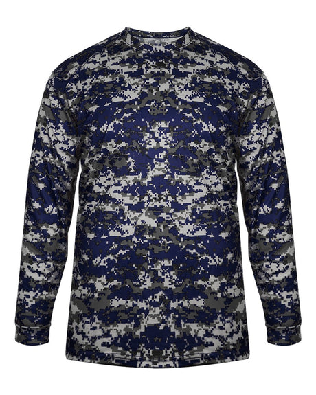 Badger 4184 Men's Digital Long-Sleeve Tee Mens Apparel Shirts & Tops