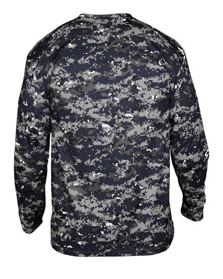 Badger 4184 Men's Digital Long-Sleeve Tee Mens Apparel Shirts & Tops