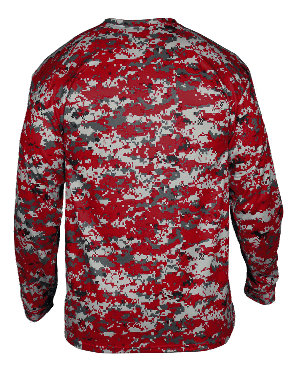 Badger 4184 Men's Digital Long-Sleeve Tee Mens Apparel Shirts & Tops