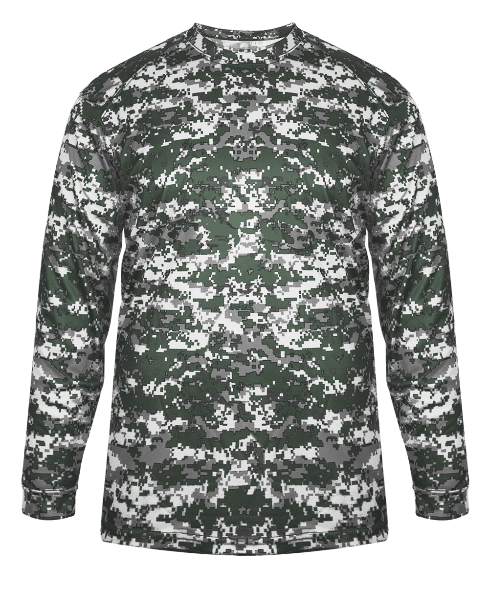 Badger 4184 Men's Digital Long-Sleeve Tee Mens Apparel Shirts & Tops