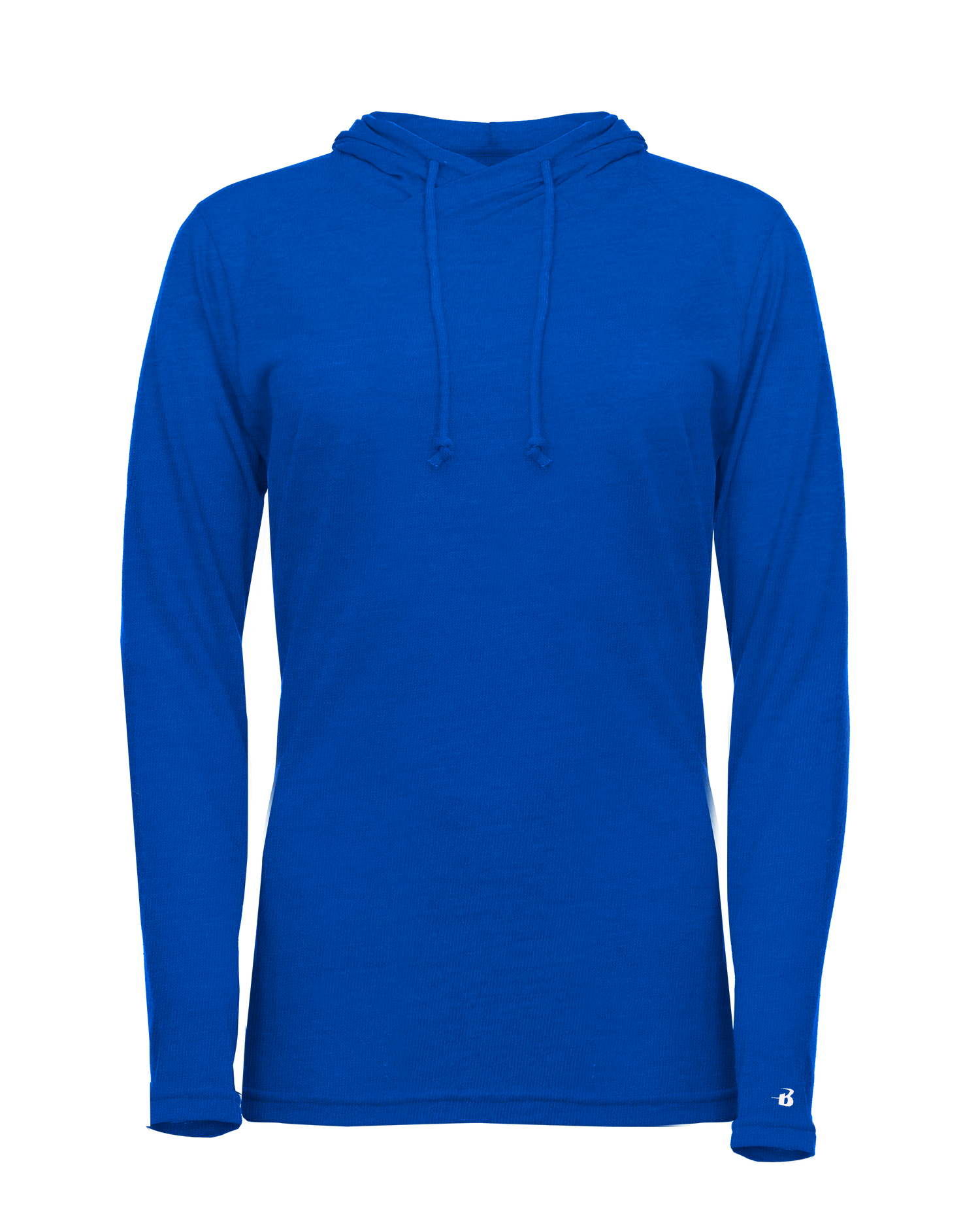 Badger Women's Tri-Blend Surplice Hooded Tee Badger